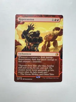 Repercussion Wilds of Eldraine: Enchanting Tales Enchantment Red MTG [M0048] - Image 1