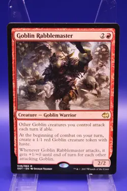MTG Goblin Rabblemaster 046/063 R DDT - Image 1