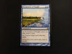 Declaration of Naught LP [Morningtide] #3 Mtg Magic Free Tracking! - Image 1