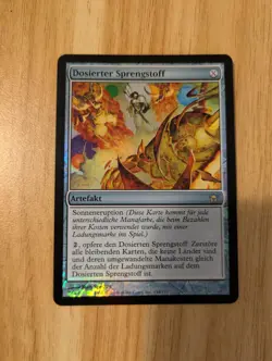 MtG *FOIL* Engineered Explosives from Fifth Dawn, German, MP - Image 1