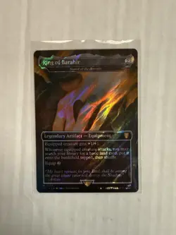 Ring Of Barahir (Sword Of The Animist) NM SURGE FOIL MTG! LOTR - Image 1