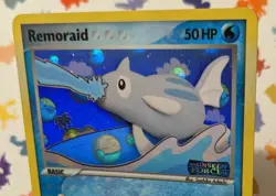 Pokemon TCG Remoraid 71/115 Reverse Holo Ex Unseen Forces Stamped English 2005 - Image 5