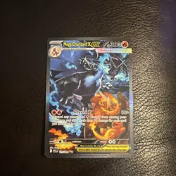Pokemon Mega Charizard X EX Rare Holo 360HP 90× 125/094 Me02 English - Image 2