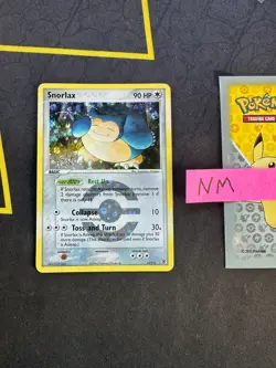 Pokemon Card Snorlax EX Fire Red & Leaf Green Reverse Holo 15/112 187 💎NM💎 - Image 1