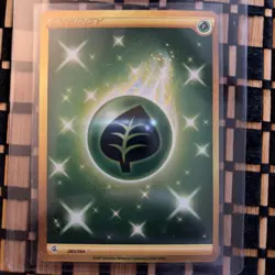 Pokemon Card - Grass Energy Fusion Strike 283/264 Secret Rare NM - Image 1