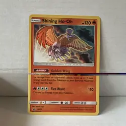 Pokemon Shining Ho-Oh SM70 Promo Holo - Image 1
