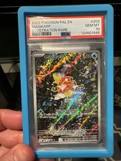Pokemon Magikarp Scarlet & Violet Paldea Evolved Card 203/193 PSA 10 - Image 1