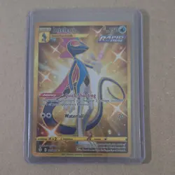 Pokemon TCG Inteleon Secret Rare 227/203 SWSH07 Evolving Skies Holo - Image 1
