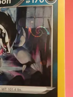 GALAXY SWIRL Pokemon Sword & Shield Galarian Obstagoon 161/264 Promo Cosmos Holo - Image 1