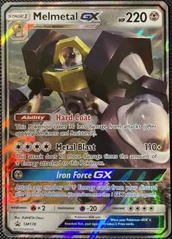 Melmetal GX SM178 Sm Holo (See Photos) Pokemon Card - Image 1