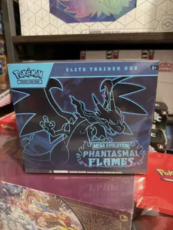 Pokemon Phantasmal Flames Elite Trainer Box ETB Mega Evolution Factory Sealed - Image 1