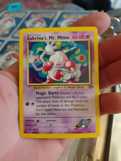 Pokemon TCG Sabrina's Mr. Mime Gym Challenge 59/132 2000 - Image 1