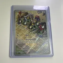 Pokemon Cyclizar 215/182 SV04: Paradox Rift Illustration Rare Holo 120 HP - Image 1