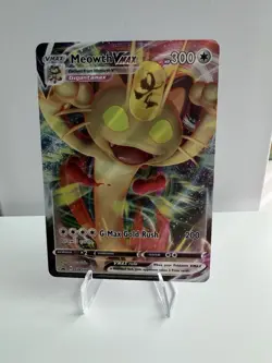 Pokemon Meowth VMAX SWSH005 SWSH: Sword & Shield Promo Holo 300 HP - Image 1