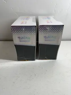 2 Pokemon TCG Prismatic Evolutions ETB Elite Trainer Boxes NEW Factory Sealed - Image 4