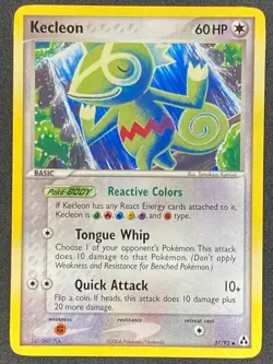 Pokemon Kecleon 37/92 LM EX Legend Maker LP - Image 1
