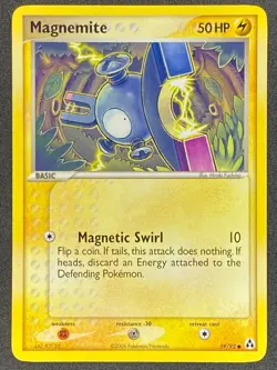 Pokemon Magnemite 59/92 LM EX Legend Maker LP/NM - Image 1