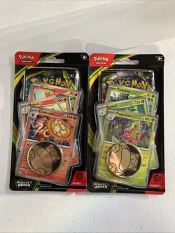 Pokemon TCG: Perfect Order Checklane Blister Set of 2 - Meganium + Cinderace🔥💥 - Image 1