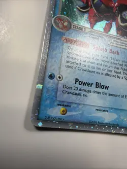 Crawdaunt ex 99/110 LP - Pokemon Holon Phantoms Ultra Rare - Image 2