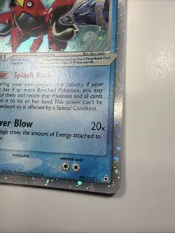 Crawdaunt ex 99/110 LP - Pokemon Holon Phantoms Ultra Rare - Image 3