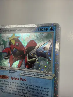 Crawdaunt ex 99/110 LP - Pokemon Holon Phantoms Ultra Rare - Image 4