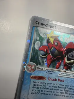 Crawdaunt ex 99/110 LP - Pokemon Holon Phantoms Ultra Rare - Image 5