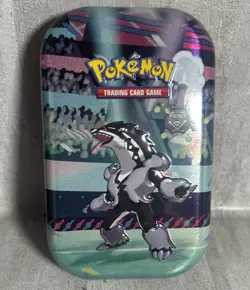 Pokemon Mini Tin Empty No Packs Galarian Obstagoon Stadium Free Ship L3 - Image 1