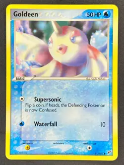 Pokemon Goldeen 61/107 DX EX Deoxys NM - Image 1