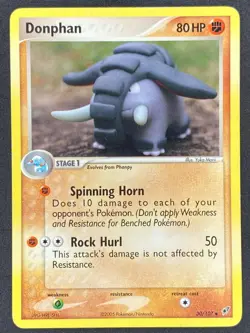 Pokemon Donphan 30/107 DX EX Deoxys NM - Image 1
