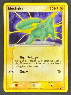 Pokemon Electrike 59/107 DX EX Deoxys NM - Image 1