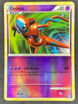 Pokemon Deoxys Reverse Holo 2/95 CL Call of Legends LP - Image 1