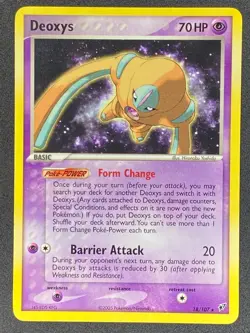 Pokemon Deoxys Defense 18/107 DX EX Deoxys NM - Image 1