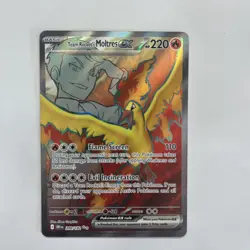 Pokemon TCG - Team Rocket’s Moltres EX 208/182 Full Art - Destined Rivals - NM - Image 1