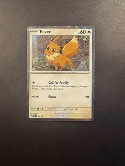 Pokemon TCG Eevee #200 ~ Cosmos Holo Black Star Promo Destined Rivals - Image 1
