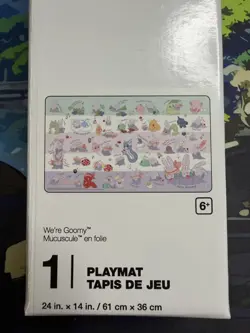 Pokemon Center - We're Goomy Playmat - New In Box - Image 4