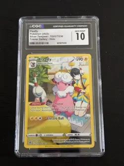 Pokemon TCG Flaaffy TG03/TG30 Swsh12: Silver Tempest Trainer Gallery Holo CGC 10 - Image 1