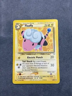Pokemon TCG Flaaffy 28/64 Neo Revelation Set Vintage WOTC - Image 1