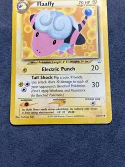 Pokemon TCG Flaaffy 28/64 Neo Revelation Set Vintage WOTC - Image 3
