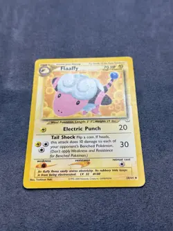 Pokemon TCG Flaaffy 28/64 Neo Revelation Set Vintage WOTC - Image 4