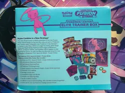 Pokemon TCG Sword & Shield-Fusion Strike Pokemon Center Exclusive ETB Sealed - Image 2