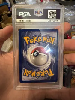 1999 Pokemon FRENCH 1st Edition Base Set Feunard-Ninetales Holo 12/102 PSA 8 - Image 2