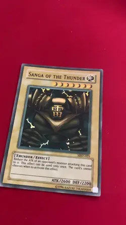 Yu-Gi-Oh! TCG Sanga of the Thunder Metal Raiders MRD-025 Unlimited faded - Image 2