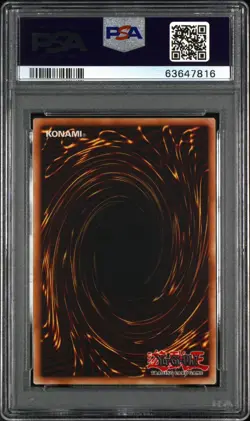 Yu-Gi-Oh! Blue-Eyes White Dragon Legend/Blue Eyes 2010-17 Reprint LOB-001 PSA 10 - Image 2