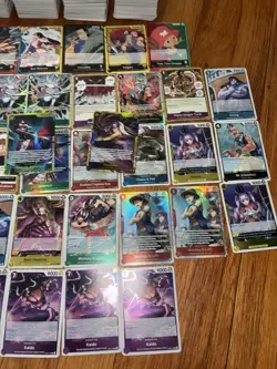 One Piece TCG 400+ BULK LOT OP14-EB04 + OP08 SEC Holos Leaders Events SR R UC C - Image 4