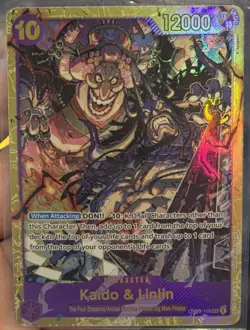 Kaido & Linlin (OP08-119) (V.1) SEC ENG Near Mint One Piece TCG - Image 1