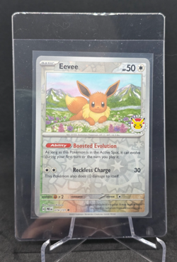 Eevee Reverse Holo 74/131 Pokemon Day 2025 Promo NM - Image 5