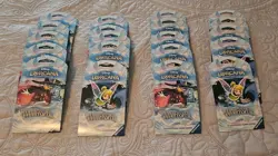 LOT OF 20 Disney Lorcana Winterspell Sleeved Booster Packs Sealed New In Hand - Image 1
