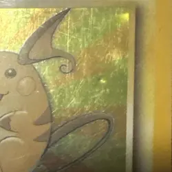 Pokemon Raichu 14/62 Holo Fossil Unlimited Card - Image 4