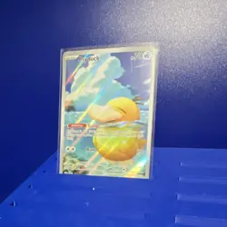 Pokemon TCG Psyduck 221/217 Holo 70HP Ability Damp Basic Card - Image 3