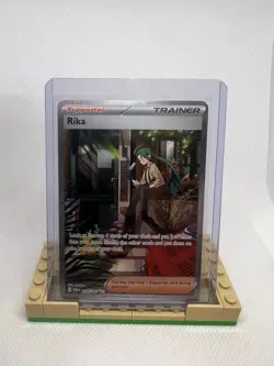 Pokemon TCG Rika Trainer Special Illustration Card Paradox Rift 258/182 - Image 1